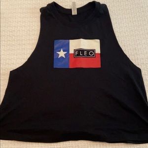 Fleo Texas tank, size small